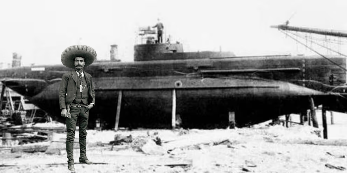 El submarino de Pancho Villa, el elemento que pudo cambiar la Revolución Mexicana