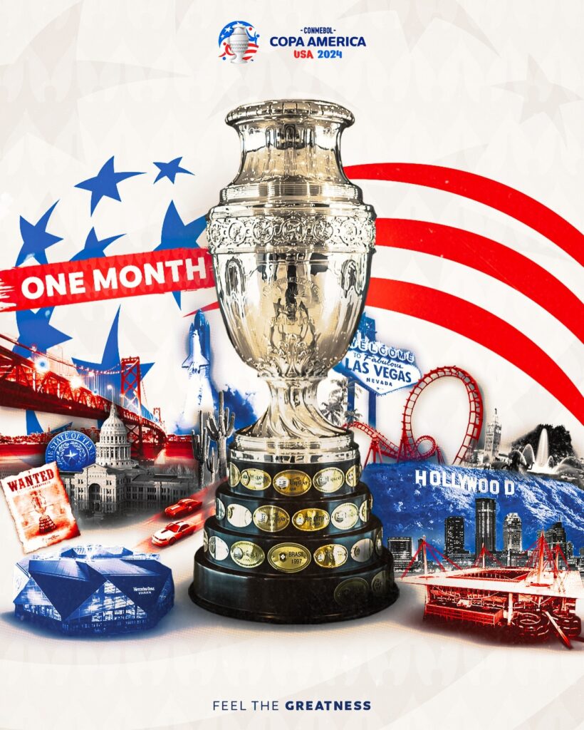 trofeo Copa America 2024 Estados Unidos
